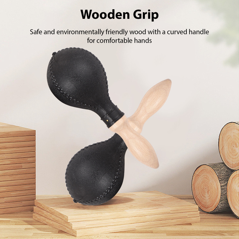 Musical Instrument Maraca - 1 paio 25cm Maracas Sand Hammer