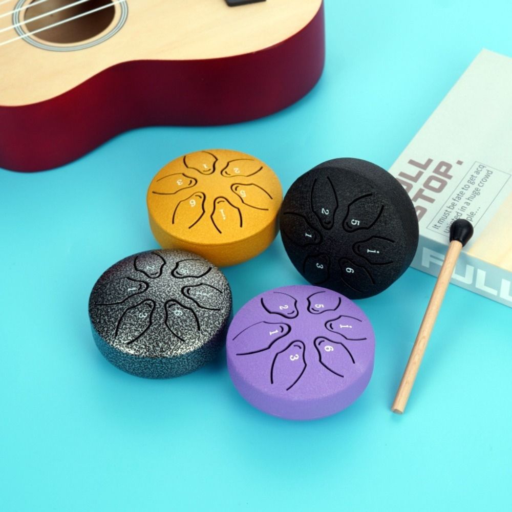 Tongue Drum Steel - Set di tamburi con linguetta in
