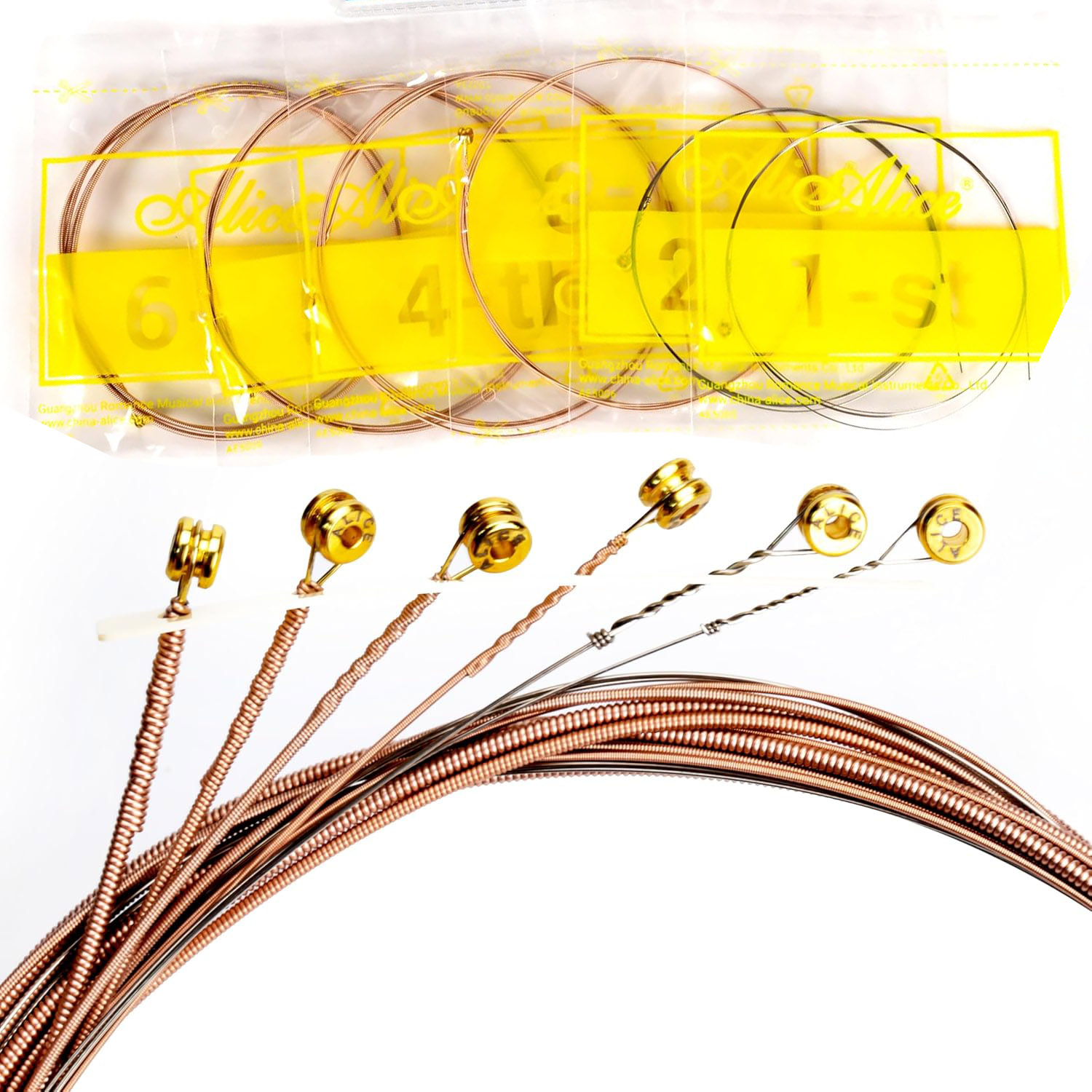 Musical Instrument Set - Set di 2/6 Corde per Chitarra