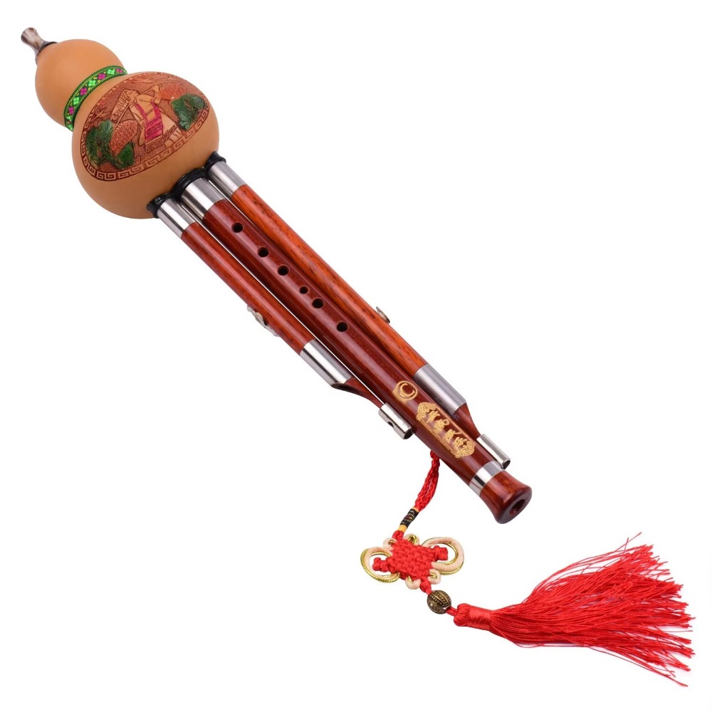 Musical Instruments - Flauto Hulusi a 3 toni in