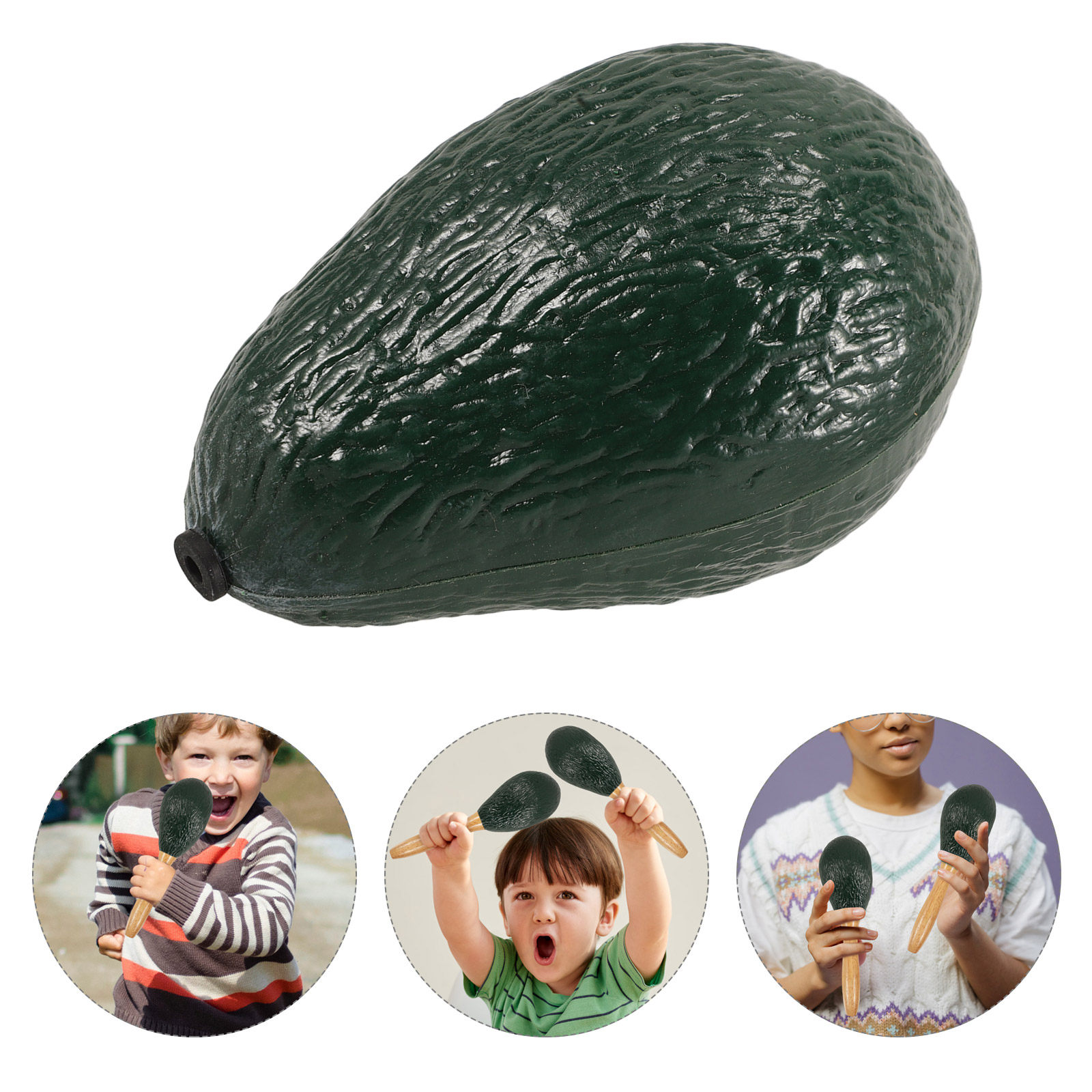 Musical Instrument Maraca - Maracas a forma di frutta, strumento