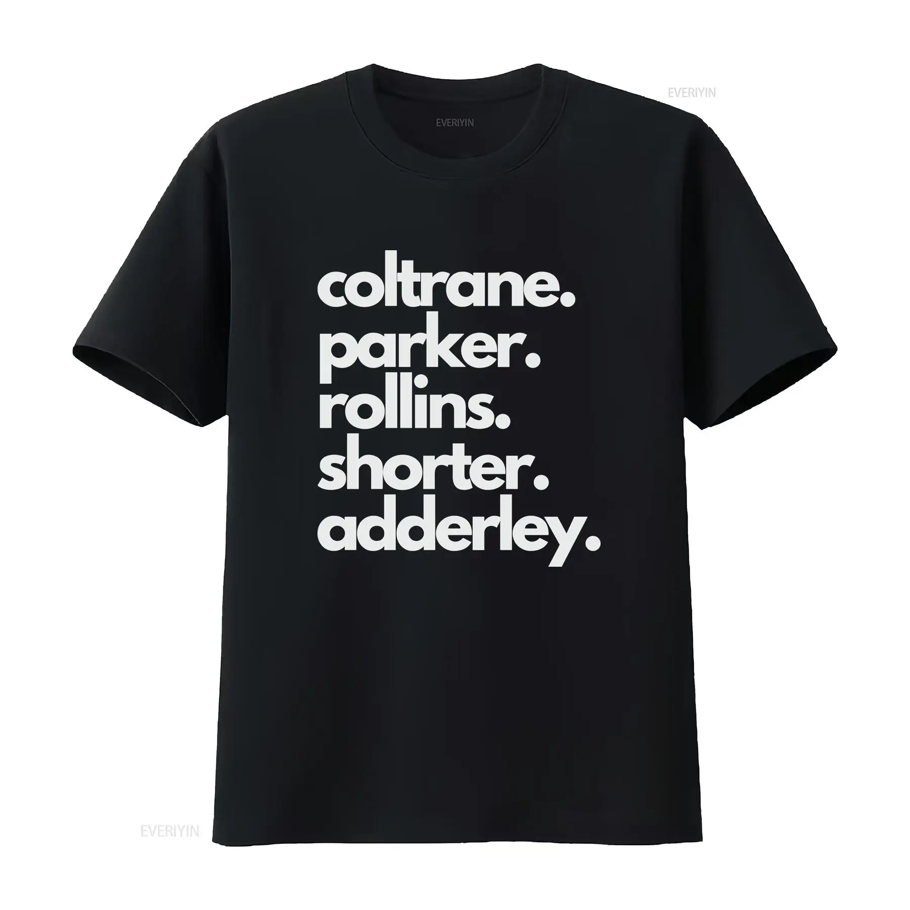 Musical Instrument And Names - T-shirt con stampa leggendaria Jazz Saxophone