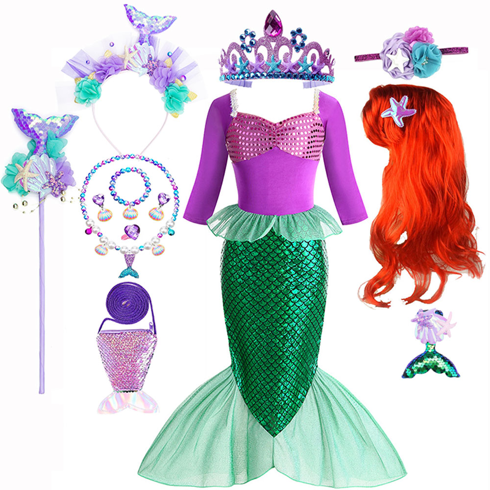 Musical Instrument Trombone - Costume da Sirena Disney per Feste