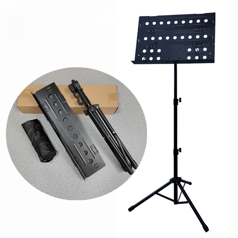 Musical Instrument Set - Supporto Musicale Pieghevole Portatile Rinforzato Regolabile