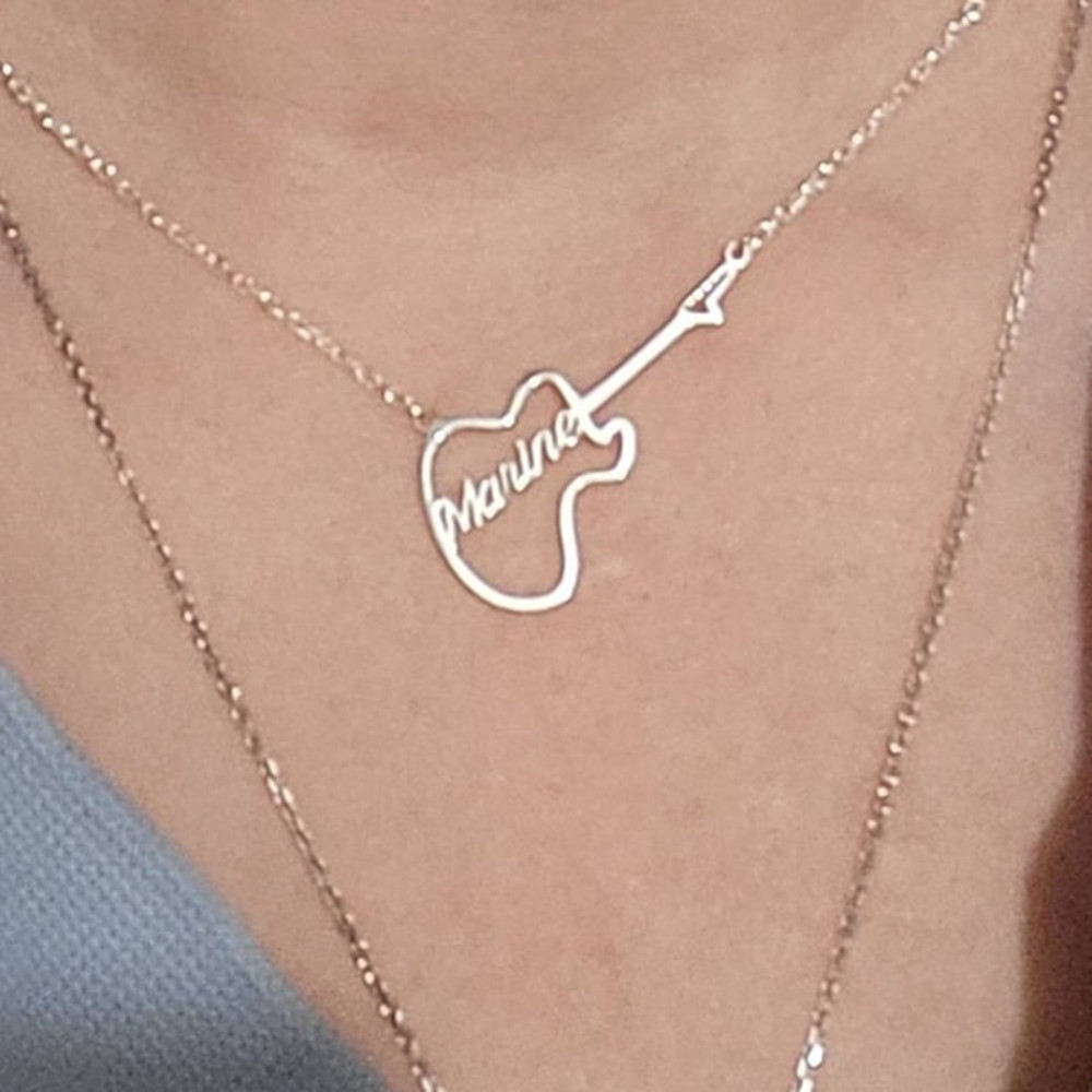 Collana con nome simbolo chita - Musical Instrument And Names recensione e prezzo