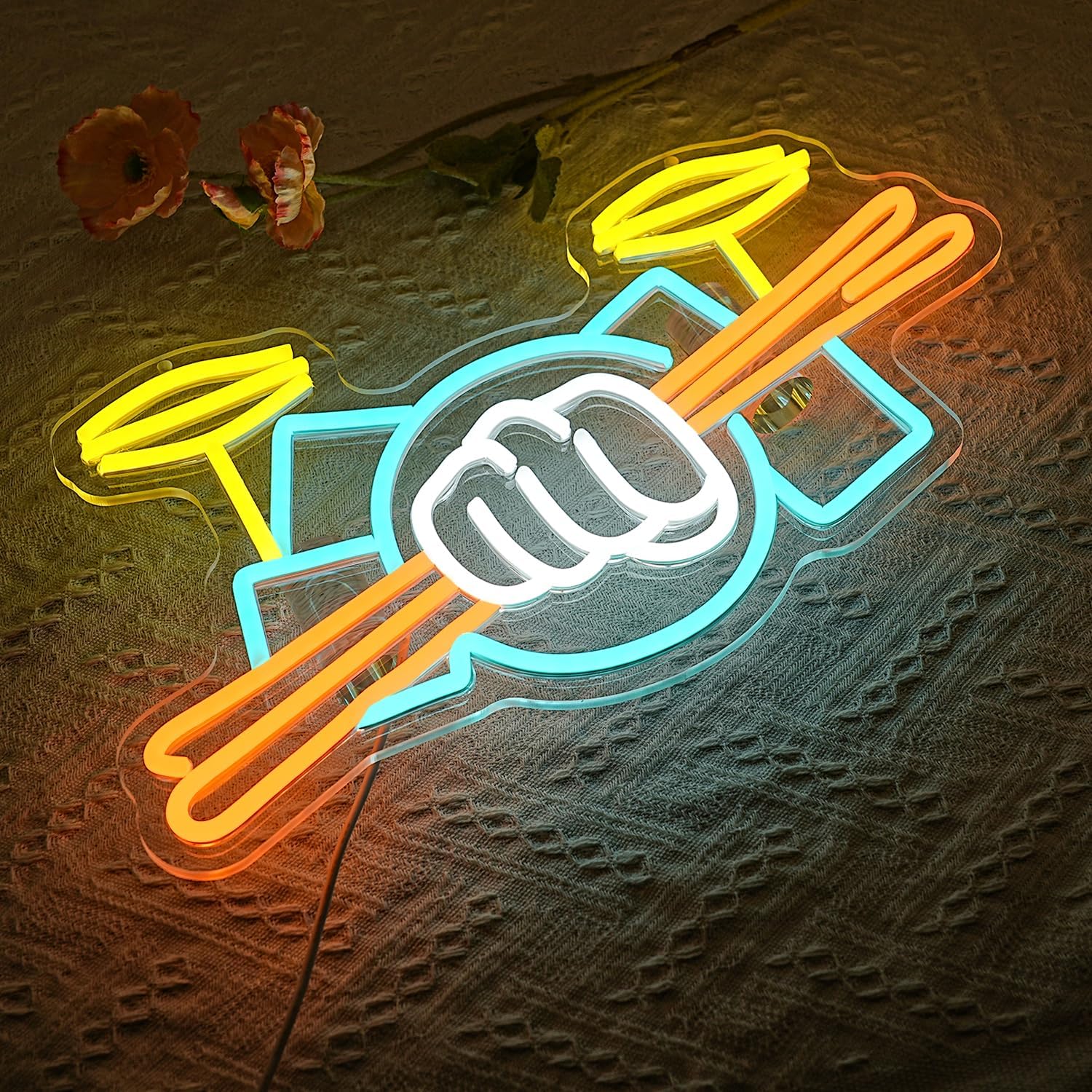 Insegna al Neon a Forma di Bat - Musical Instrument Set recensione e prezzo