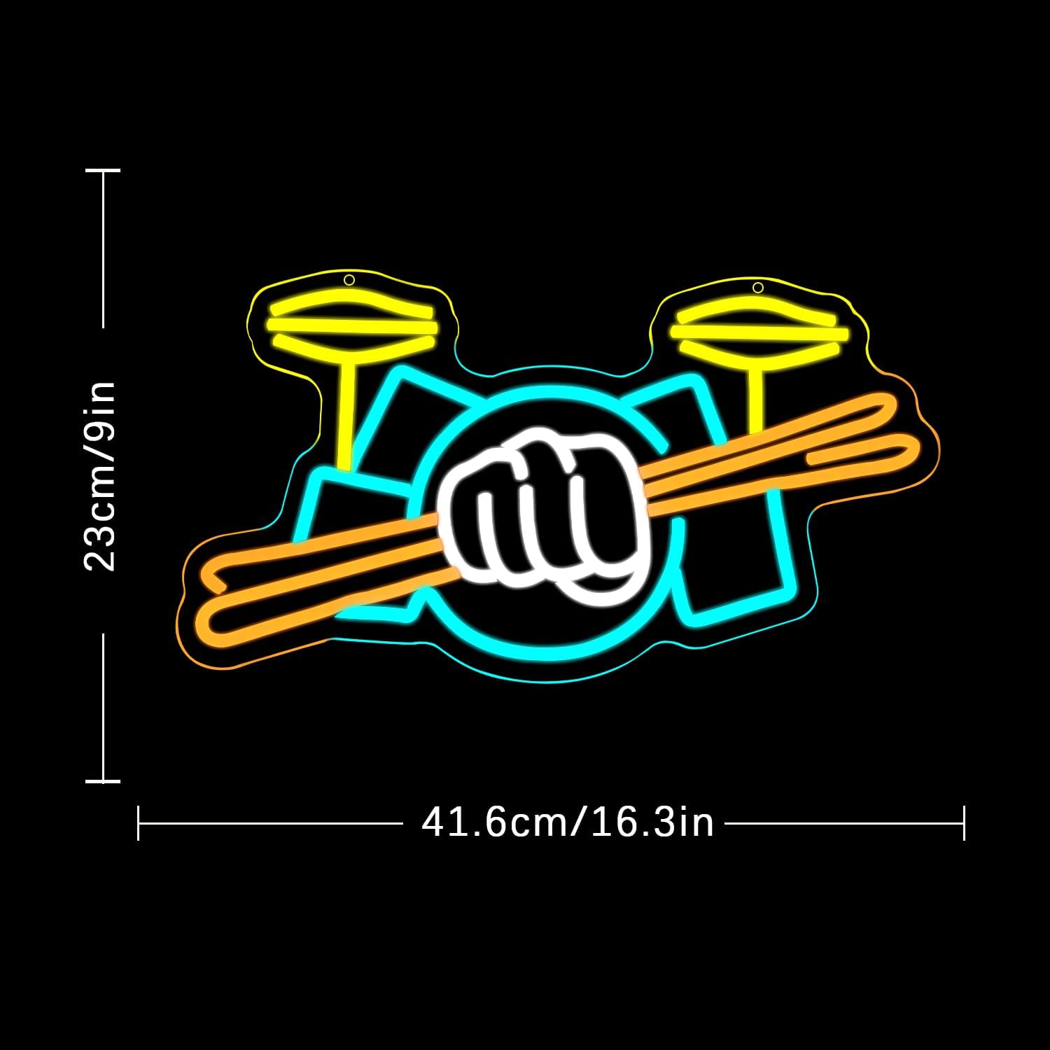 Insegna al Neon a Forma di Bat - Musical Instrument Set recensione e prezzo