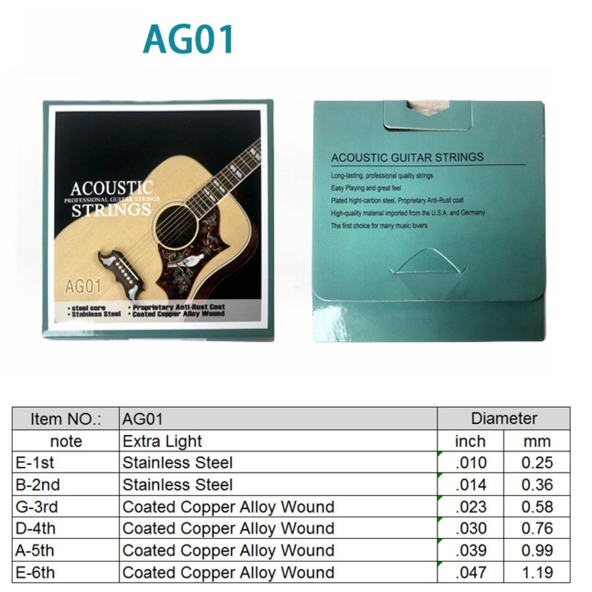 Miwayer 1 Set/6 Corde per Chit - Musical Instrument Set recensione e prezzo