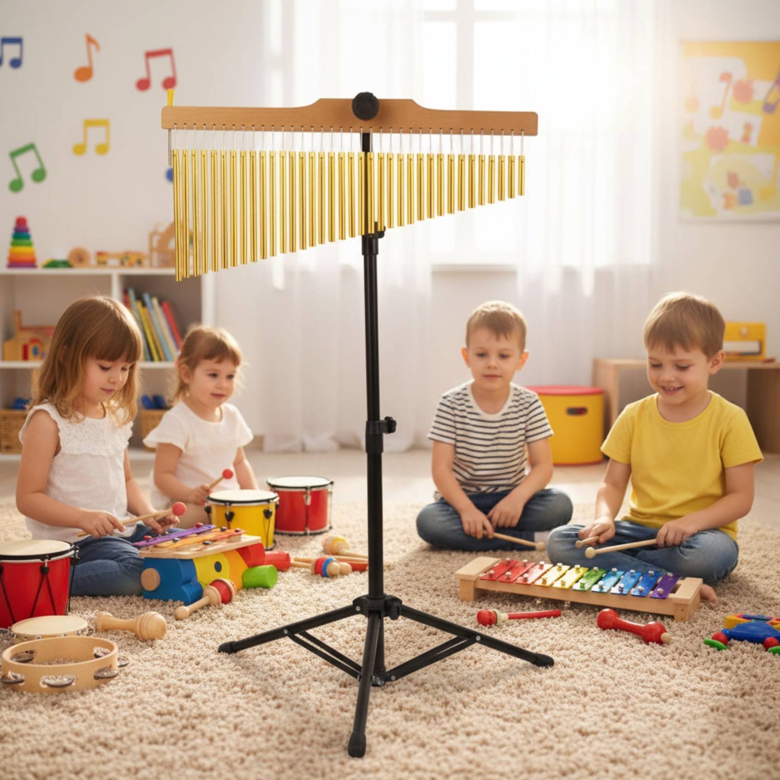 Campane a barre a 36 toni, suo - Musical Instrument Chimes recensione e prezzo