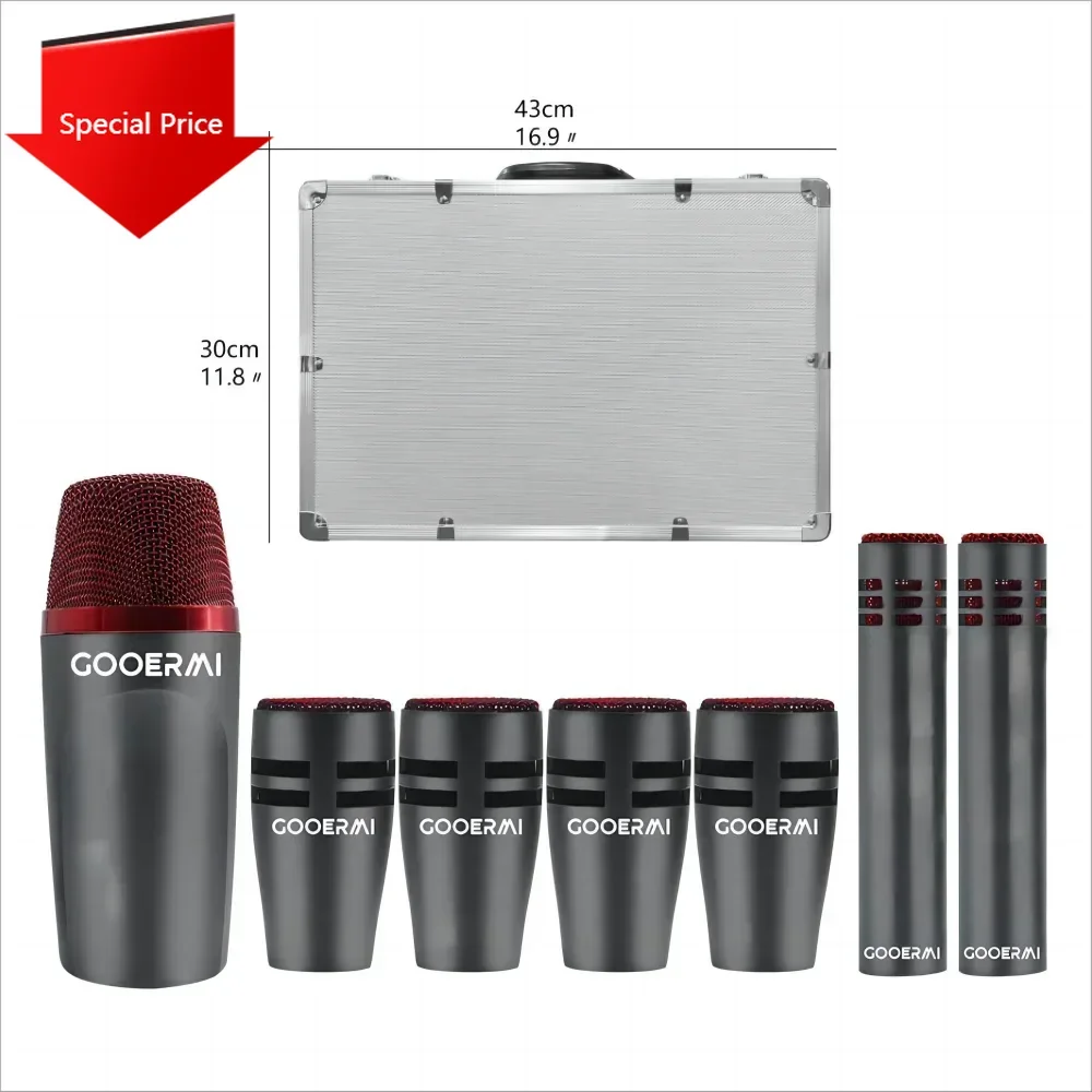 Set di microfoni M per batteri - Musical Instrument Groups recensione e prezzo