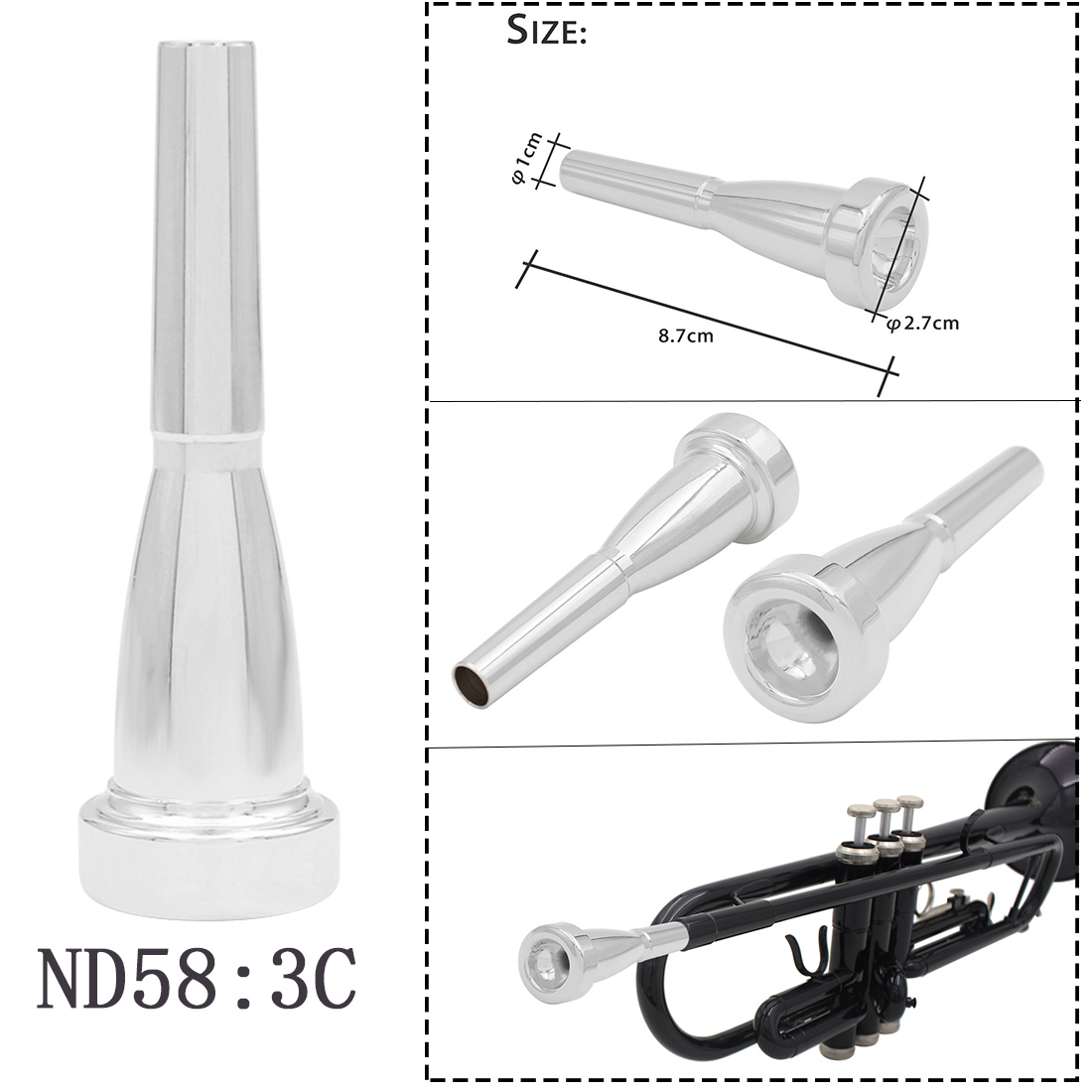 SLADE Bocchino per tromba per  - Musical Instrument Cornet recensione e prezzo