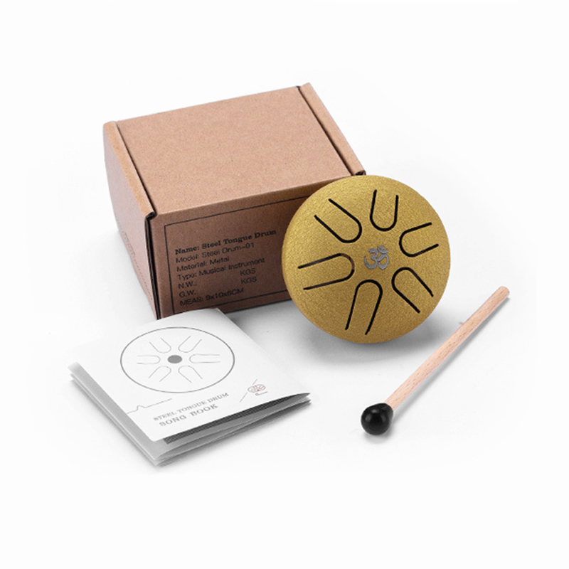 Hluru Mini glucofono con tambu - Tongue Drum Steel recensione e prezzo