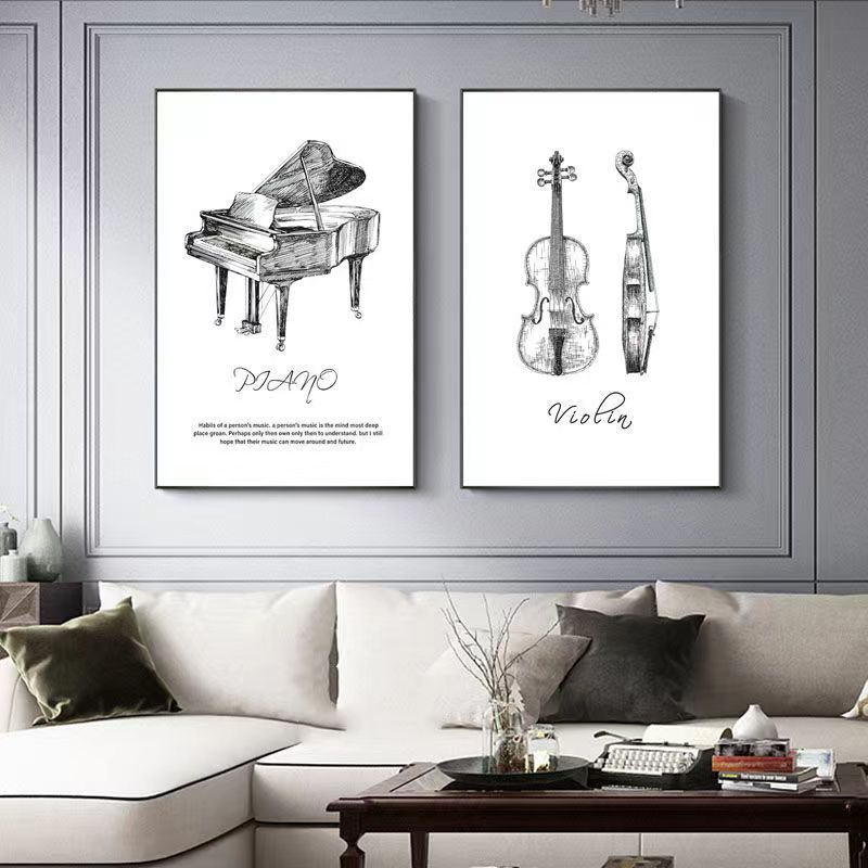 Pittura su tela Moderno e mini - Musical Instrument Manufacturers recensione e prezzo