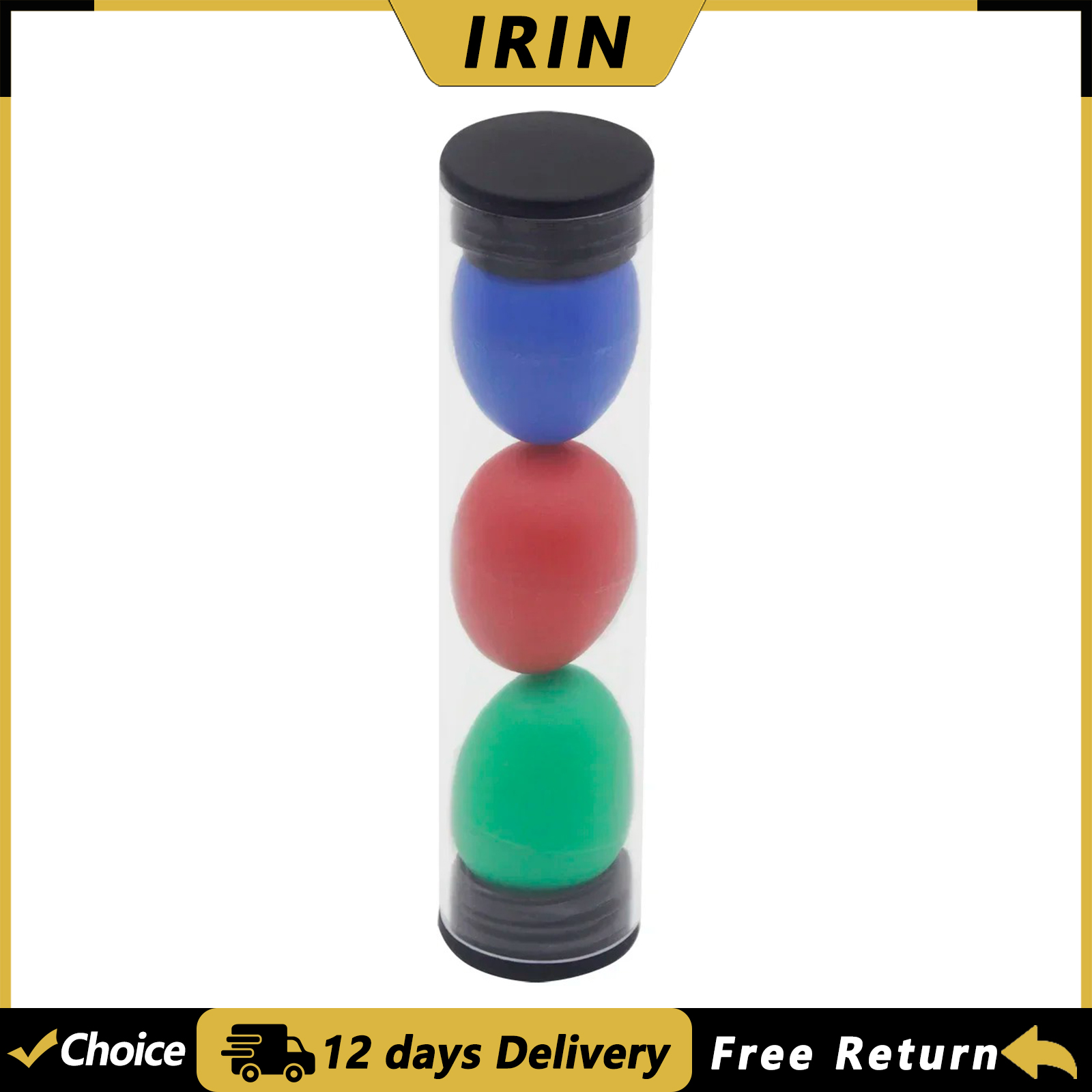 IRIN Set di 3 Uova di Sabbia C - Musical Instrument Maraca recensione e prezzo