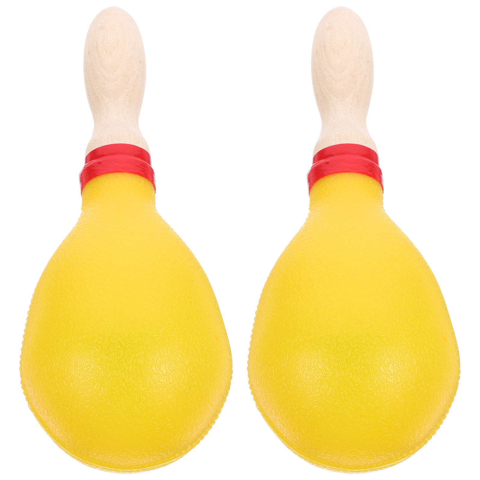 1 Paio di Maracas in Legno per - Musical Instrument Maraca recensione e prezzo