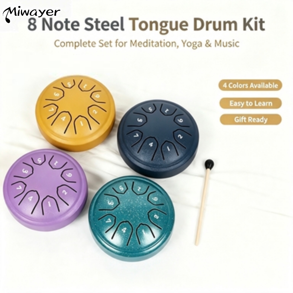 Miwayer Tamburo a Lingua d'Acc - Tongue Drum Steel recensione e prezzo