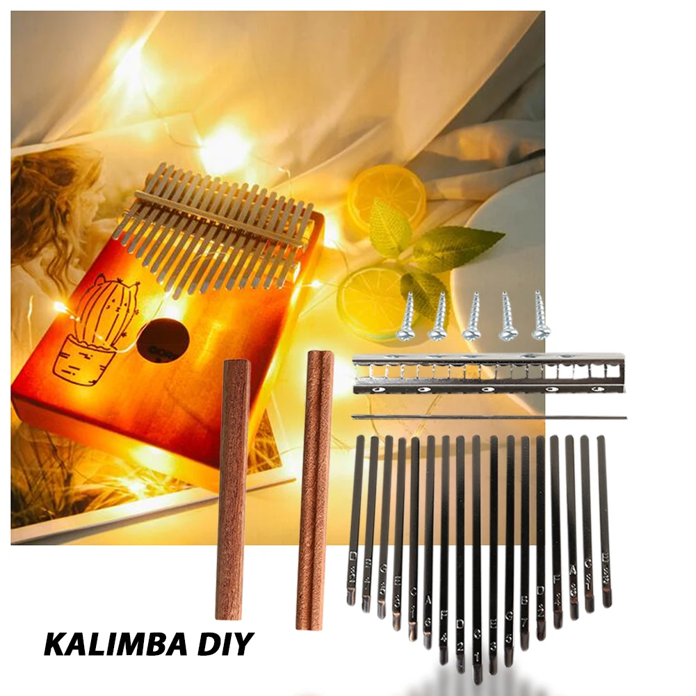 Fai da te 17 toni Kalimba tast - Musical Instrument Set recensione e prezzo