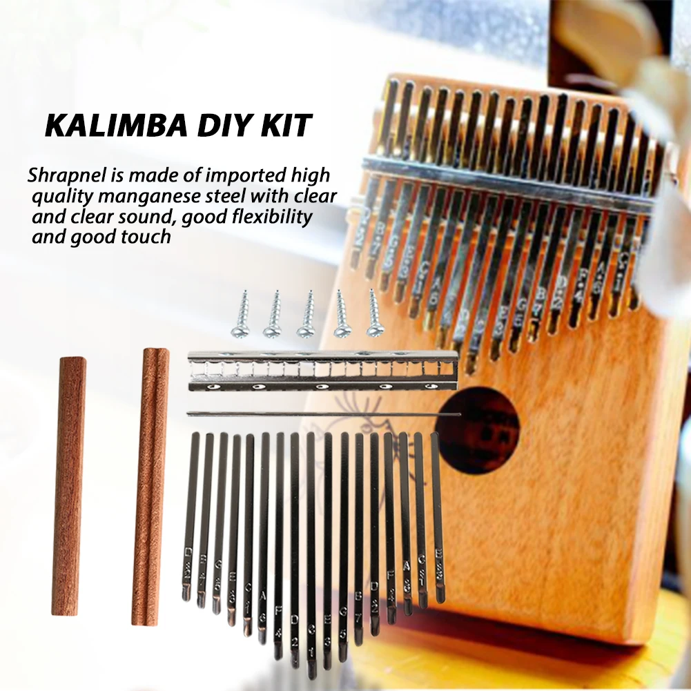 Fai da te 17 toni Kalimba tast - Musical Instrument Set recensione e prezzo