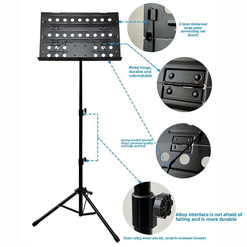 Supporto Musicale Pieghevole P - Musical Instrument Set recensione e prezzo