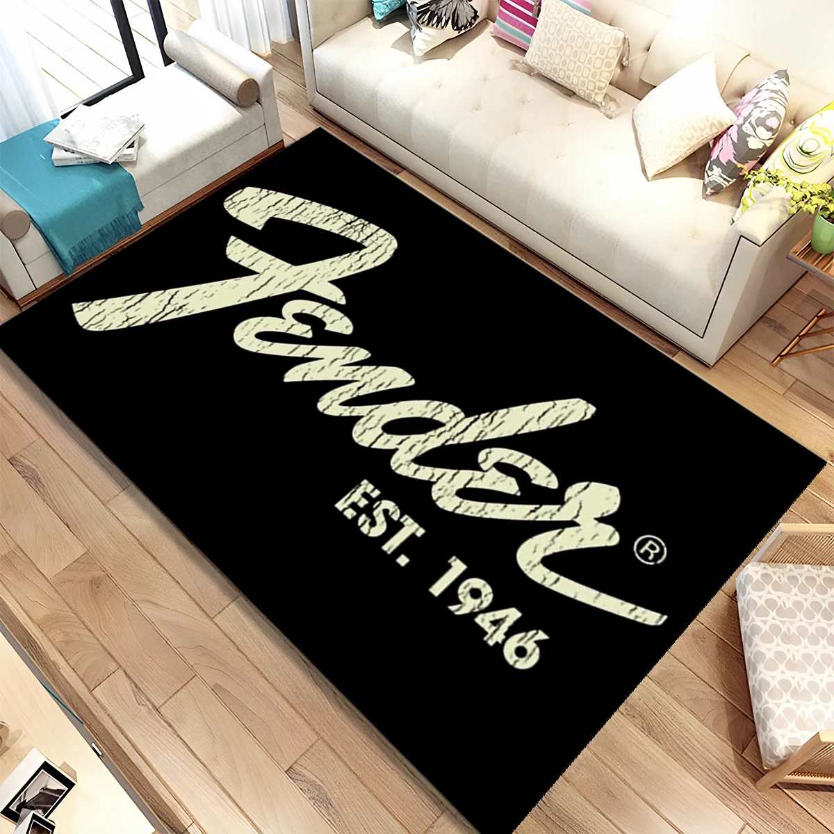 Tappeto Decorativo con Logo Fe - Musical Instrument Online recensione e prezzo