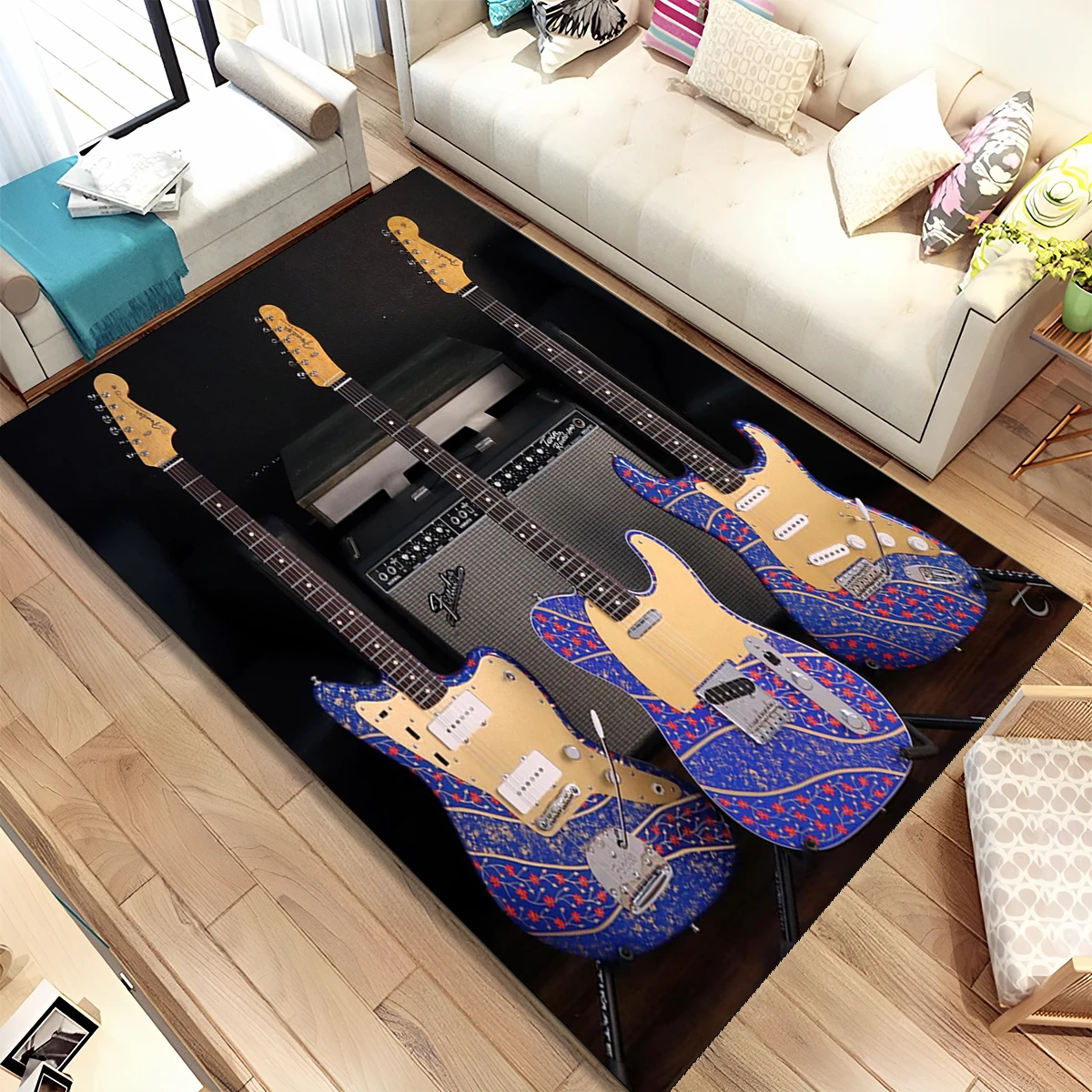 Tappeto Decorativo con Logo Fe - Musical Instrument Online recensione e prezzo