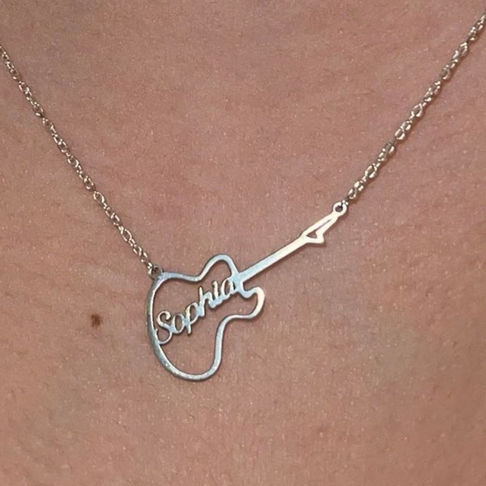 Collana di violino personalizz - Musical Instrument And Names recensione e prezzo